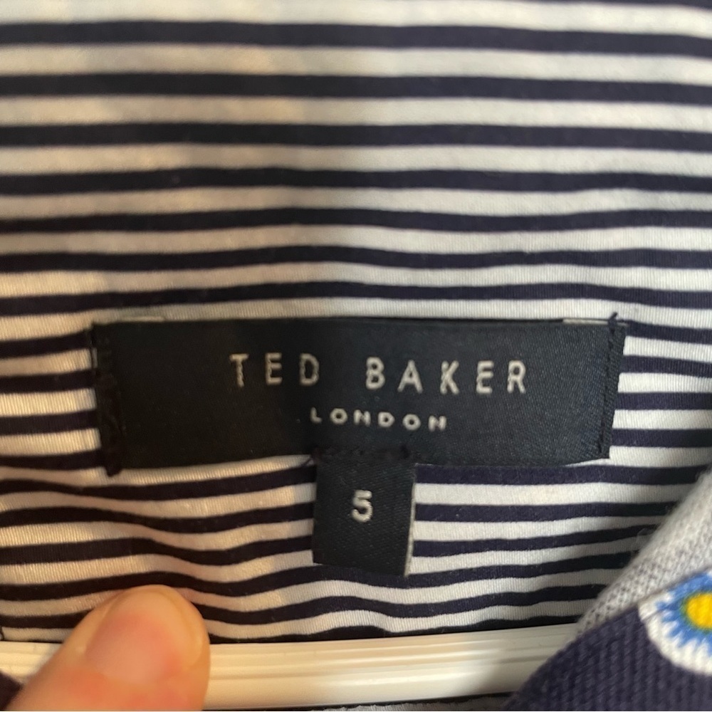 Ted Baker London Edaname Polo Shirt in Blue 5/XL - Picture 7 of 11